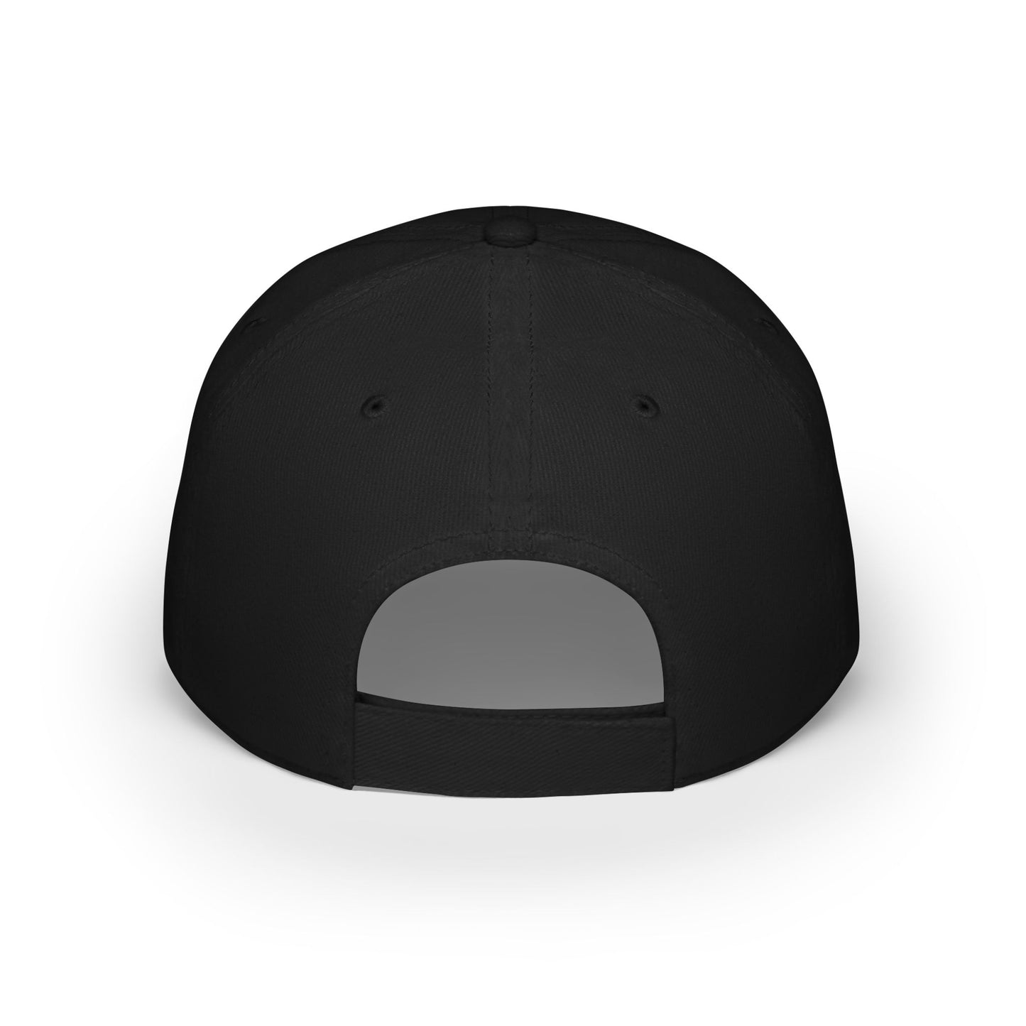 Stylish Cow Silhouette Low Profile Baseball Cap for Animal Lovers